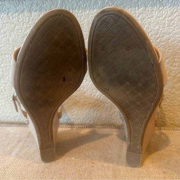 Antonio Melani Melba Nude Wedge Sandals - Picture 10 of 13